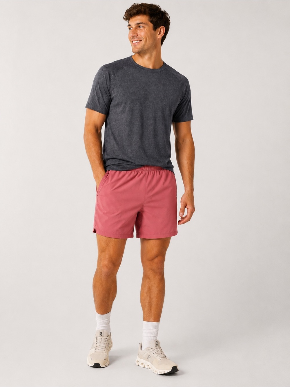 REI Co-op Men's Active Pursuit Shorts - Rosewood Red, Size Large